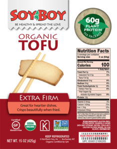 Bulk Extra Firm Tofu - SoyBoy Wholesale Organic Tofu Products